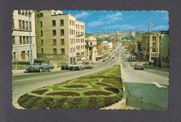 QUÉBEC - SHERBROOKE - RUE KING OUEST VUE DE L'EST - BELLES VOITURES - REINE DES CANTONS DE L´ EST -  PHOTO UNIC - Sherbrooke