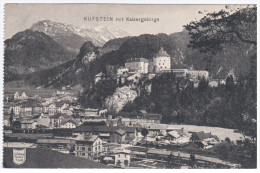 Austria Osterreich, Tirol, Kufstein Mit Kaisergebirge 1908 - Kufstein