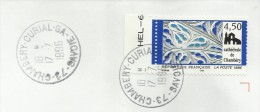 FRANCE 1996 Timbre Sur Lettre N°3021 Chamberry Oblitération Concordante - Briefe U. Dokumente