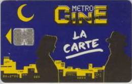 # Cinecarte MC2 - La Carte 4 Numeros Noirs  - Tres Bon Etat - - Biglietti Cinema