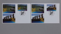 UNO-New York 1066/7 Sc 941/2 Maximumkarte MK/MC, ESST, UNESCO-Welterbe: Südamerika - Maximumkaarten