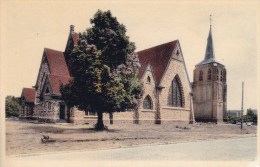 Houthalen   Kerk;  (Uit Plakboek) Prachtige Gekleurde Kaart! - Houthalen-Helchteren