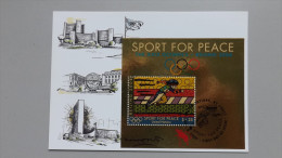 UNO-New York 1101 Block 28 Maximumkarte MK/MC, ESST, Sport Für Frieden: Olympische Sommerspiele, Peking - Maximumkaarten