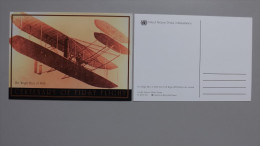 UNO-New York 923/4 Sc 840/1 Maximumkarte MK/MC, ++/MNH, 100. Jahrestag Des Ersten Motorfluges Der Brüder Wright - Cartoline Maximum