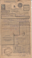 TRANSPORTATION BILL, FROM PALICSFURDO TO BUDAPEST, REVENUE STAMP, 1944, HUNGARY - Europa