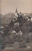 CPA RANKWEIL- VILLAGE PANORAMA, CASTLE - Rankweil