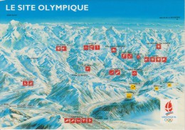 JEUX  OLYMPIQUES D'ALBERTVILLE 1992 : LE SITE OLYMPIQUE - Olympic Games