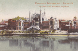 ESPOSIZIONE DI TORINO 1911 - PADIGLIONE DELLA REPUBBLICA ARGENTINA VG  AUTENTICA 100% - Exhibitions