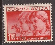 1938   350-53  KINDERHILFE  JUGOSLAVIJA JUGOSLAWIEN  MNH - Ungebraucht