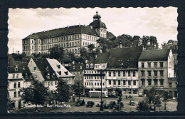 (514) AK Weißenfels - Karl-Marx-Platz - Autos - Weissenfels