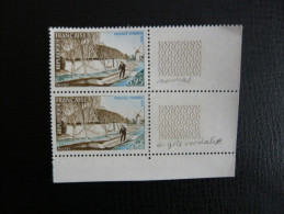 Paysage Vendéen   N° 1439 Côte : 120 Euros  Gris Verdâtre - Unused Stamps