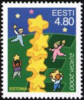 EUROPA - 2000 //  Estonie - 1 Val Neuf  //  MNH - 2000