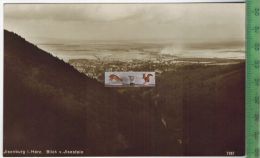 Ilsenburg I. Harz, Blick Vom Ilsestein -1928 -Verlag: H. Rubin & Co., Dresden,   Postkarte, Mit Frankatur, Mit Stempel - Ilsenburg