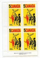 Canada  **    N° 404 -  Jeu De La Crosse . Bloc De 4 - - Unused Stamps