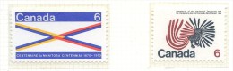 Canada  **    N° 426 / 427 - Cent. Des Territoires Du Nord-Ouest- - Unused Stamps