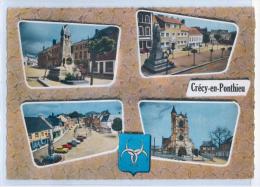 5023A. CRECY-en-PONTHIEU - CARTE 4 VUES - Crecy En Ponthieu