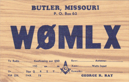 Missouri Butler George Ray Three Rivers Amateur Radio Club - Radio