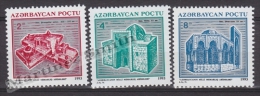 Azerbaidjan - Azerbaijan - Azerbaycan 1994 Yvert 116-18, Historical Monuments At Bakou - MNH - Azerbeidzjan