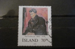 Islande - Année 1991 - Pall Isolfsson, Compositeur - Y.T. 705  - Oblitéré - Used - Gestempeld. - Used Stamps