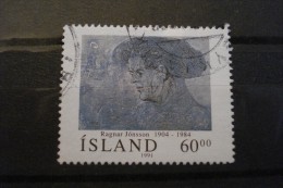 Islande - Année 1991 - Ragnar Jonsson, Entrepreneur - Y.T. 704  - Oblitéré - Used - Gestempeld. - Used Stamps