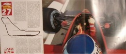 POSTER AUTOSPRINT MICHELE GUIDA COSI' SPECIALE GP ITALIA F1 FERRARI 27 - Moteurs