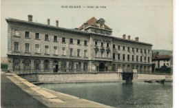 CPA 42 RIVE DE GIER HOTEL DE VILLE 1911 - Rive De Gier