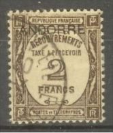 ANDORRE STAMP TIMBRE TAXE N° 14 \" 2F SEPIA \" OBLITERE TB - Sonstige & Ohne Zuordnung