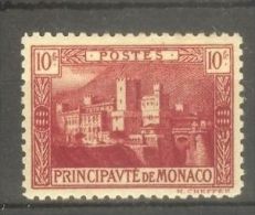MONACO STAMP TIMBRE N° 64 \" PALAIS PRINCIER 10F CARMIN \" NEUF Xx SUP - Other & Unclassified