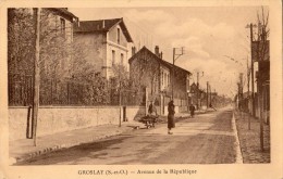 GROSLAY AVENUE DE LA REPUBLIQUE ANIMEE - Groslay