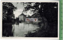 Dessau- Schloß Luisium -1934 -, Verlag: ------,  Postkarte, Mit Frankatur, Mit Stempel DESSAU  30.6.34, Erhaltung: I-II - Dessau