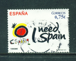 SPAIN  -  2013  I Need Spain  75c  Used As Scan - Gebruikt