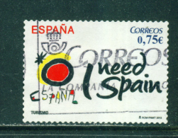 SPAIN  -  2013  I Need Spain  75c  Used As Scan - Gebruikt