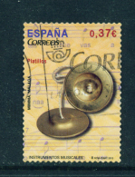 SPAIN  -  2013  Percussion Instruments  37c  Used As Scan - Used Stamps