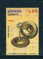 SPAIN  -  2013  Percussion Instruments  37c  Used As Scan - Oblitérés