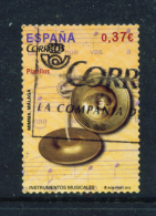 SPAIN  -  2013  Percussion Instruments  37c  Used As Scan - Used Stamps