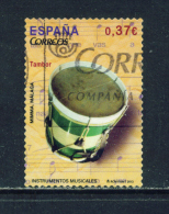 SPAIN  -  2013  Percussion Instruments  37c  Used As Scan - Usati