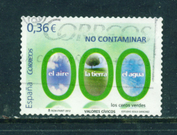 SPAIN  -  2012  Civic Duty  36c  Used As Scan - Used Stamps