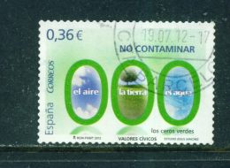 SPAIN  -  2012  Civic Duty  36c  Used As Scan - Usati