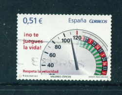 SPAIN  -  2012  Civic Duty  51c  Used As Scan - Usati