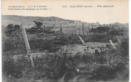 CRAONNE - Vue Générale - La Guerre 1914-17 - Craonne