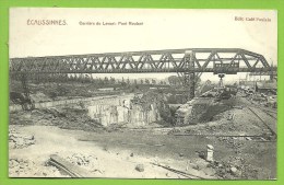 Ecaussines - Carrière Du Levant / Pont Roulant - Edit. Café Poulin  (1910) - Ecaussinnes
