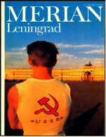 Merian Illustrierte Leningrad , Viele Bilder 1988  -  Der Alte Newski - Peter Und Katharina - Viaggi & Divertimenti