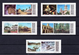ARGENTINA - 1975 - Tourist Publicity - Sc 1056 To 1065 -  VF MNH - Unused Stamps