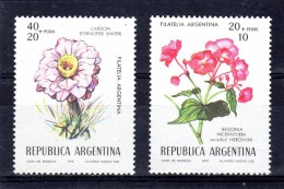 ARGENTINA - 1976 - Argentine Philately, Flowers - Sc B67 B68 -  VF MNH - Nuovi