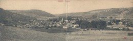 CHAMPAGNE ARDENNE - 52 - HAUTE MARNE - POISSONS 700 Hab. - Rare Carte Panoramique - Vue Générale Du Village - Poissons