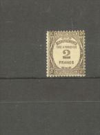 FRANCE STAMP TIMBRE TAXE N° 62 \" 2F SEPIA \" NEUF Xx TB - Andere & Zonder Classificatie