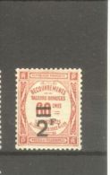 FRANCE STAMP TIMBRE TAXE N° 54 \" 2F SUR 60c ROUGE \" NEUF Xx SUP - Sonstige & Ohne Zuordnung