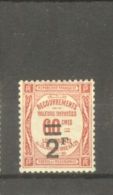 FRANCE STAMP TIMBRE TAXE N° 54 \" 2F SUR 60c ROUGE \" NEUF Xx SUP - Sonstige & Ohne Zuordnung