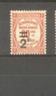 FRANCE STAMP TIMBRE TAXE N° 54 \" 2F SUR 60c ROUGE \" NEUF Xx TB - Autres & Non Classés