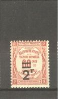 FRANCE STAMP TIMBRE TAXE N° 54 \" 2F SUR 60c ROUGE \" NEUF Xx TB - Altri & Non Classificati